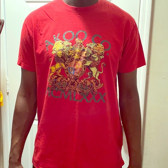 red akoo shirt